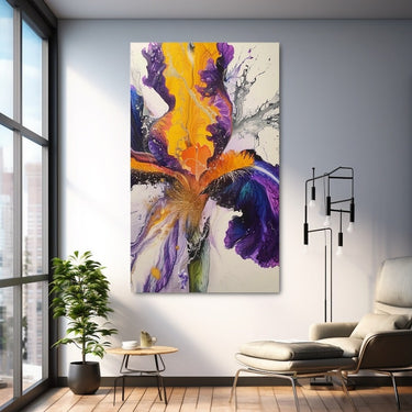 Shabby Chic Flower Painting